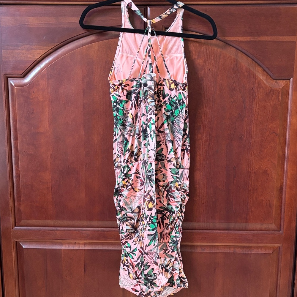 Athleta Peach And Multicolor Patterned Top - image 3